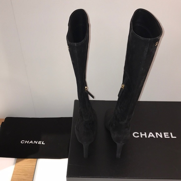 Chanel 90mm CC-Polis High Boot - Picture 5 of 6